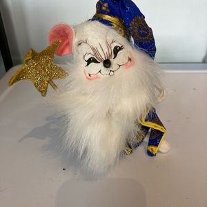 Vintage Halloween wizard kitty